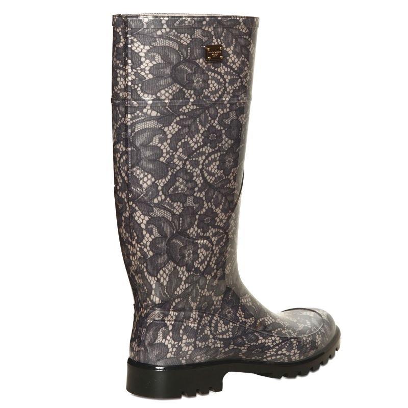 Dolce and on sale gabbana rain boots