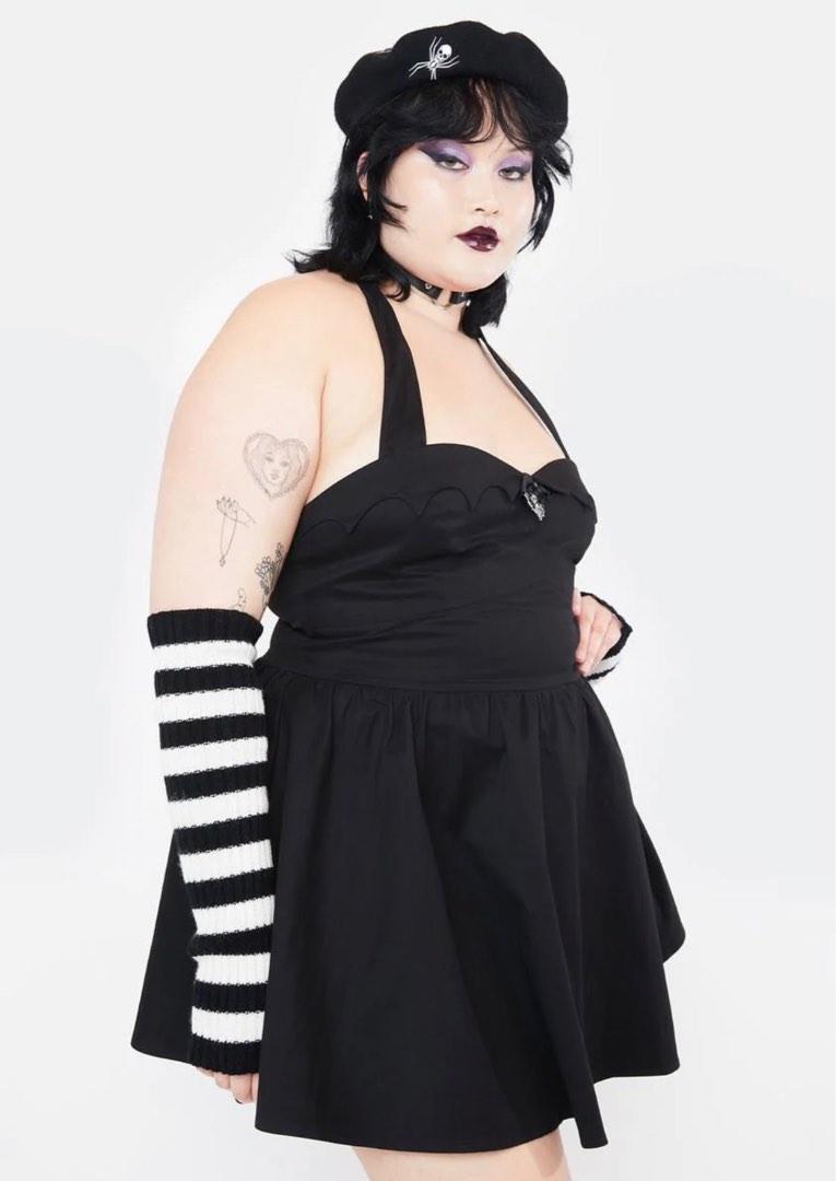 Girls plus clearance size black dress
