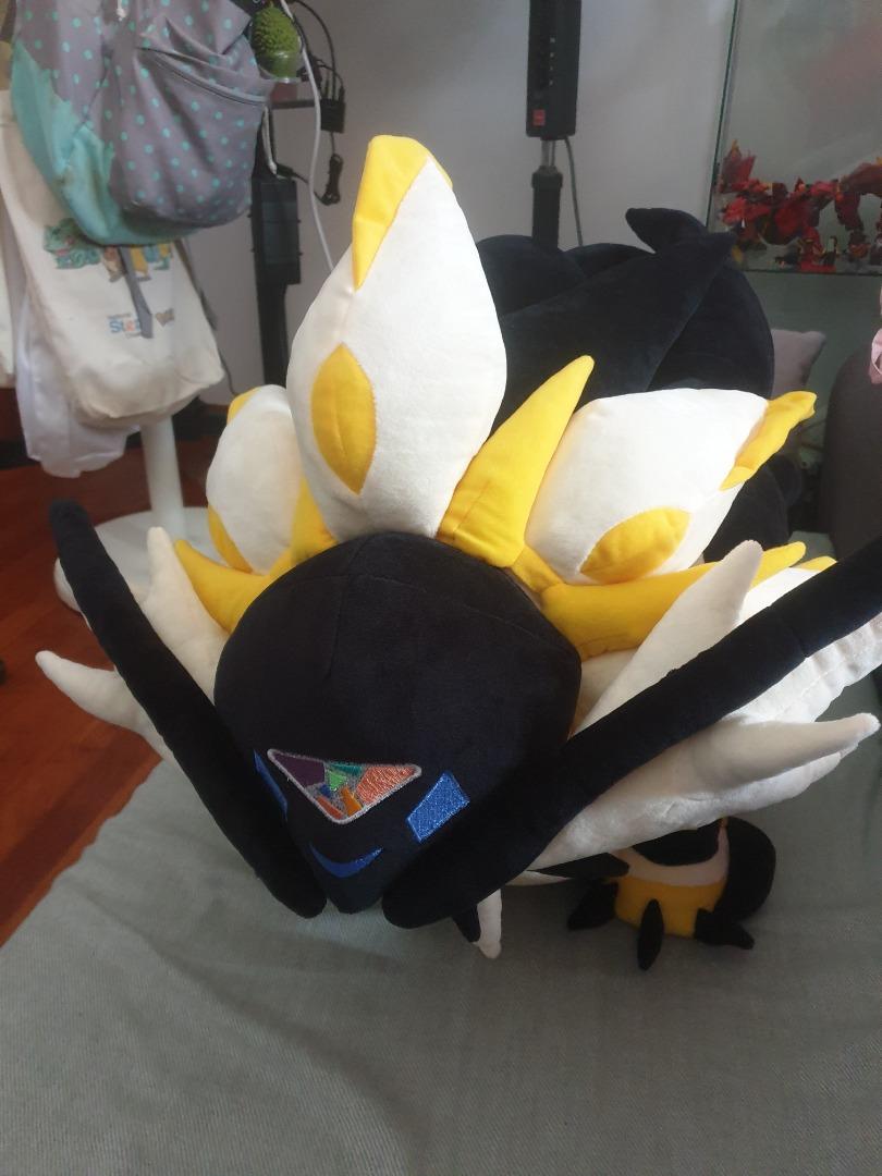 Pokemon Sun and Moon Solgaleo Lunala Necrozma Plush Toys Soft