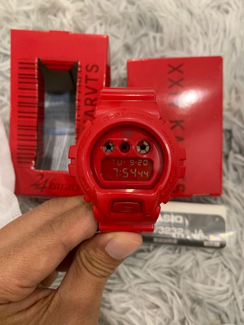 G shock best sale 24 karat merah