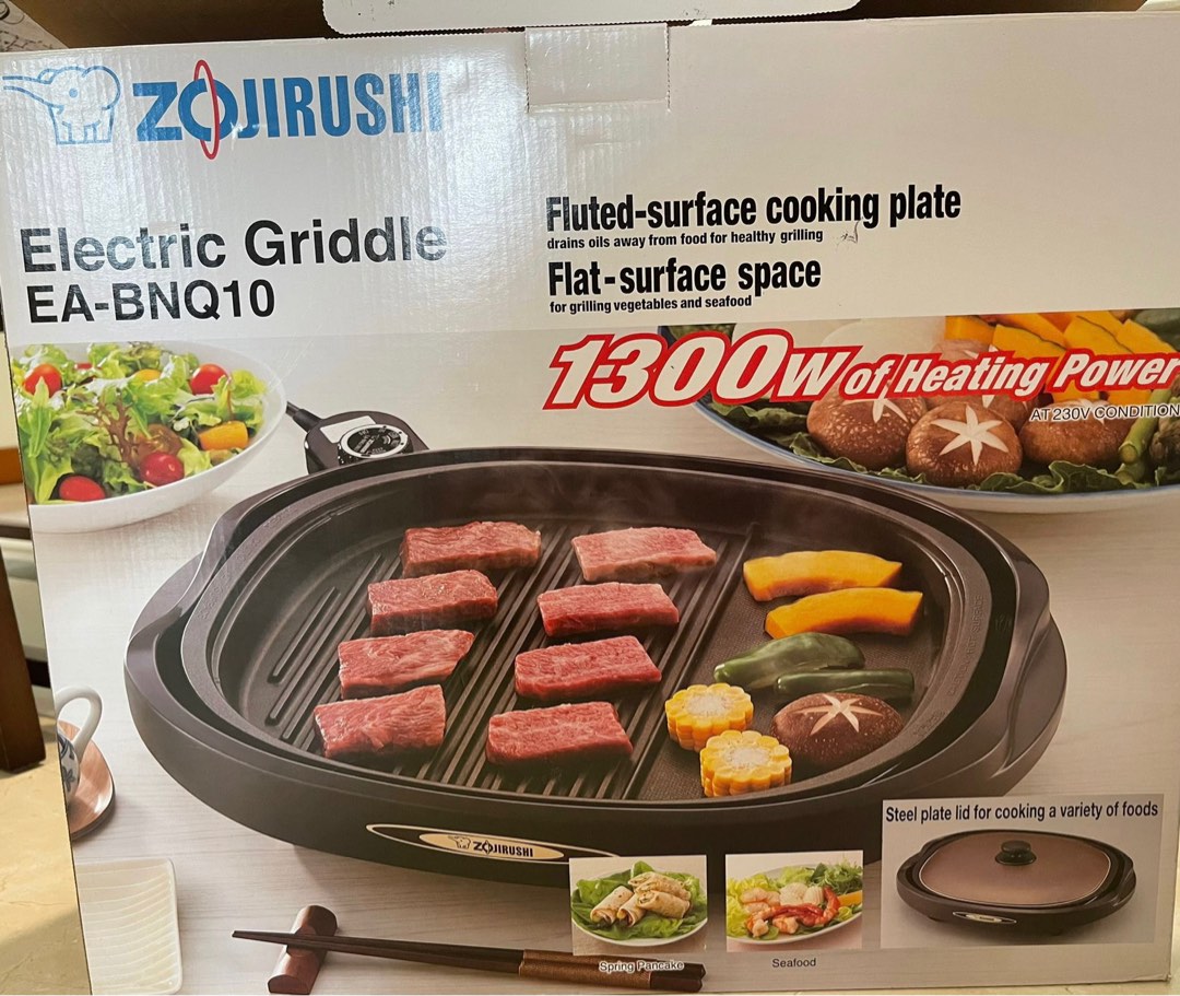 Electric griddle (Made in japan), TV & Home Appliances, Kitchen