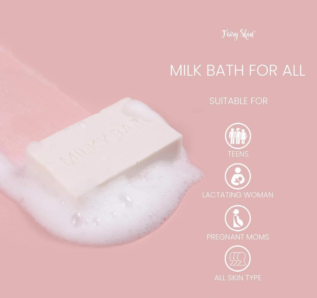 Fairy Skin Milky Bar Soap ON HAND with Freebies, Beauty  Personal Care,  Bath  Body, Body Care on Carousell