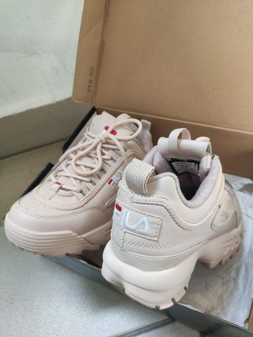 Fila disruptor pink outlet blush