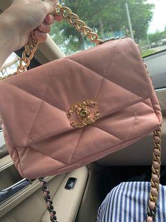 [FINAL SALE] Chanel 19 Pink bag