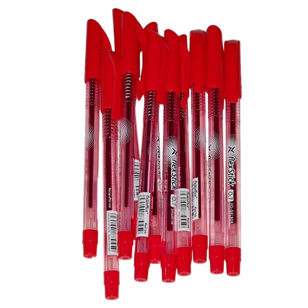 FlexOffice Flex Stick 0.7 Smooth Ink Pen Ballpen, Hobbies & Toys