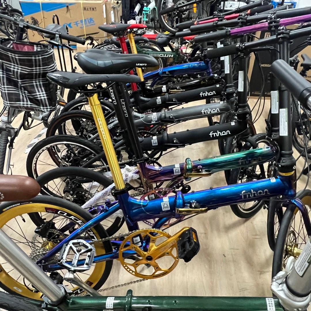 Foldable bike fnhon crius Brompton Birdy folding bicycle foldie, Sports