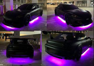 Full undercarriage led installation