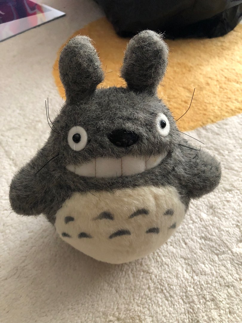 totoro plush bag