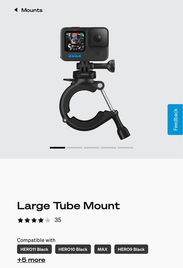 Official GoPro Accessory GoPro Large Tube Mount for Camera 