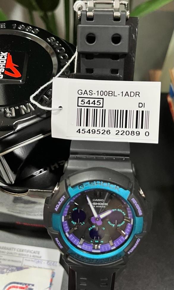 G Shock GAS 100BL joker Men s Fashion Watches Accessories