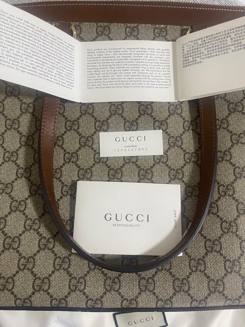 Gucci Tote Bag for Sale, Luxury, Bags & Wallets on Carousell