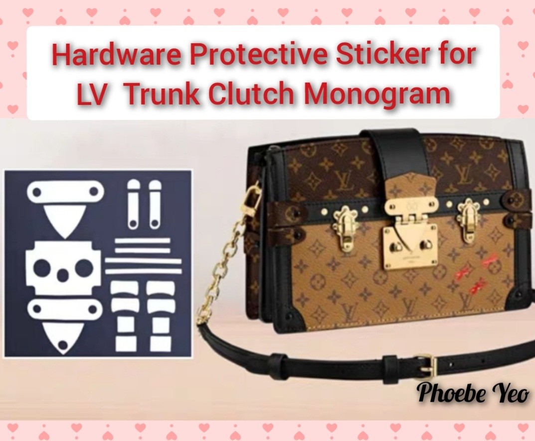 Hardware Protective Sticker for LV Trunk Clutch Monogram, Luxury, Bags &  Wallets on Carousell