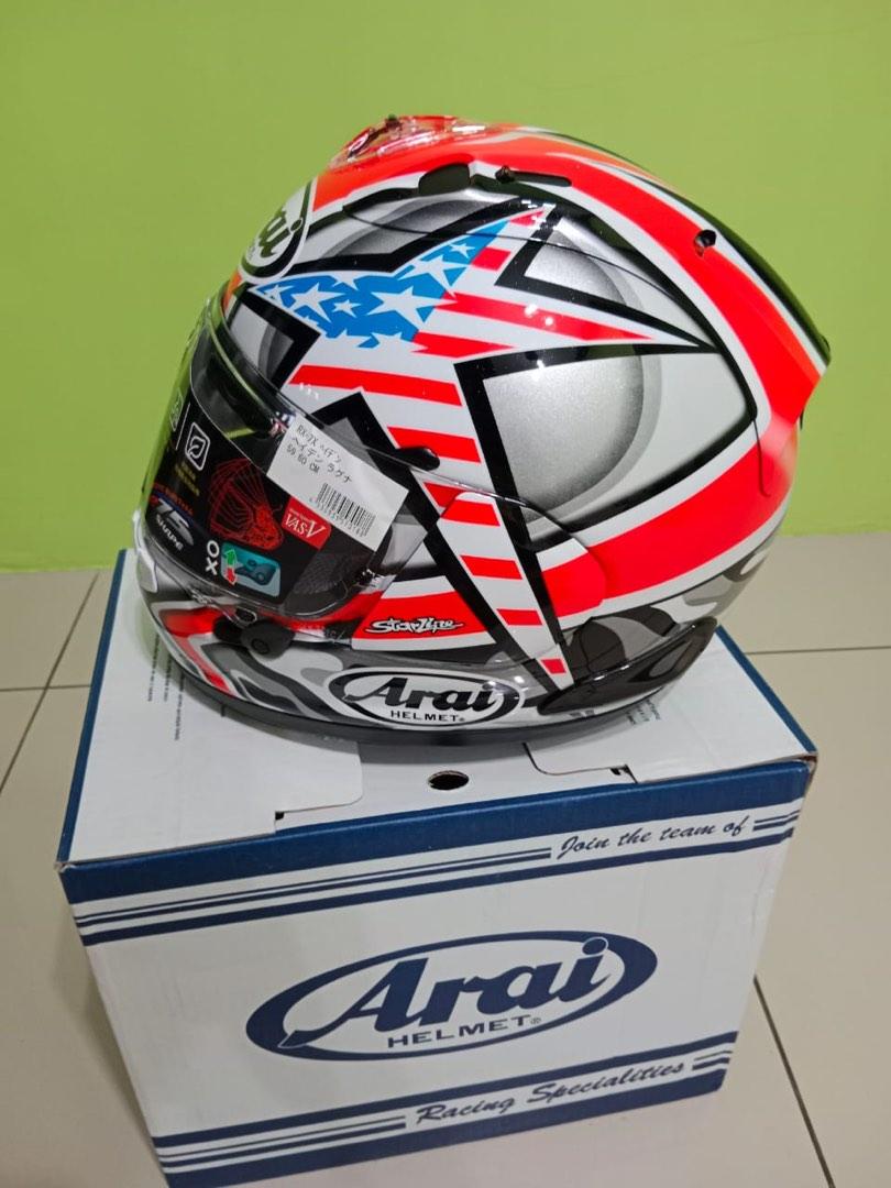 Helmet Arai Fullface Rx7x Hayden Laguna Seca Motorbikes on Carousell