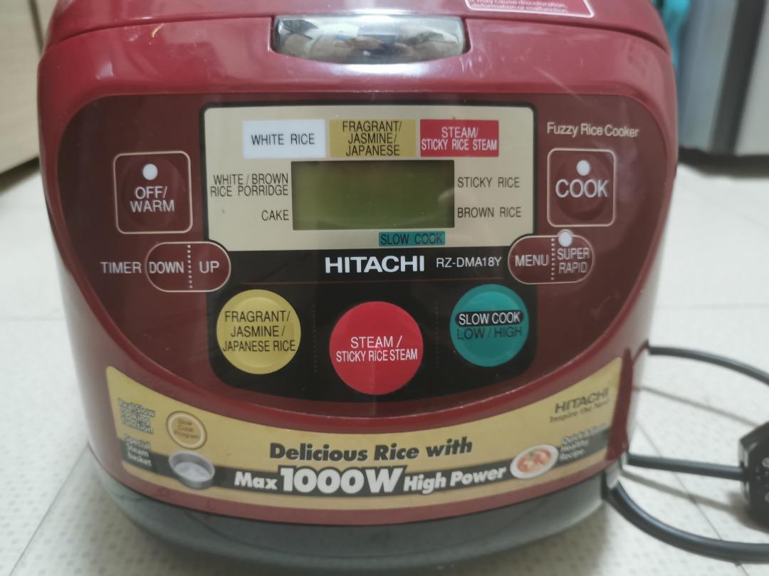 Hitachi Rice Cooker, TV & Home Appliances, Kitchen Appliances, Cookers