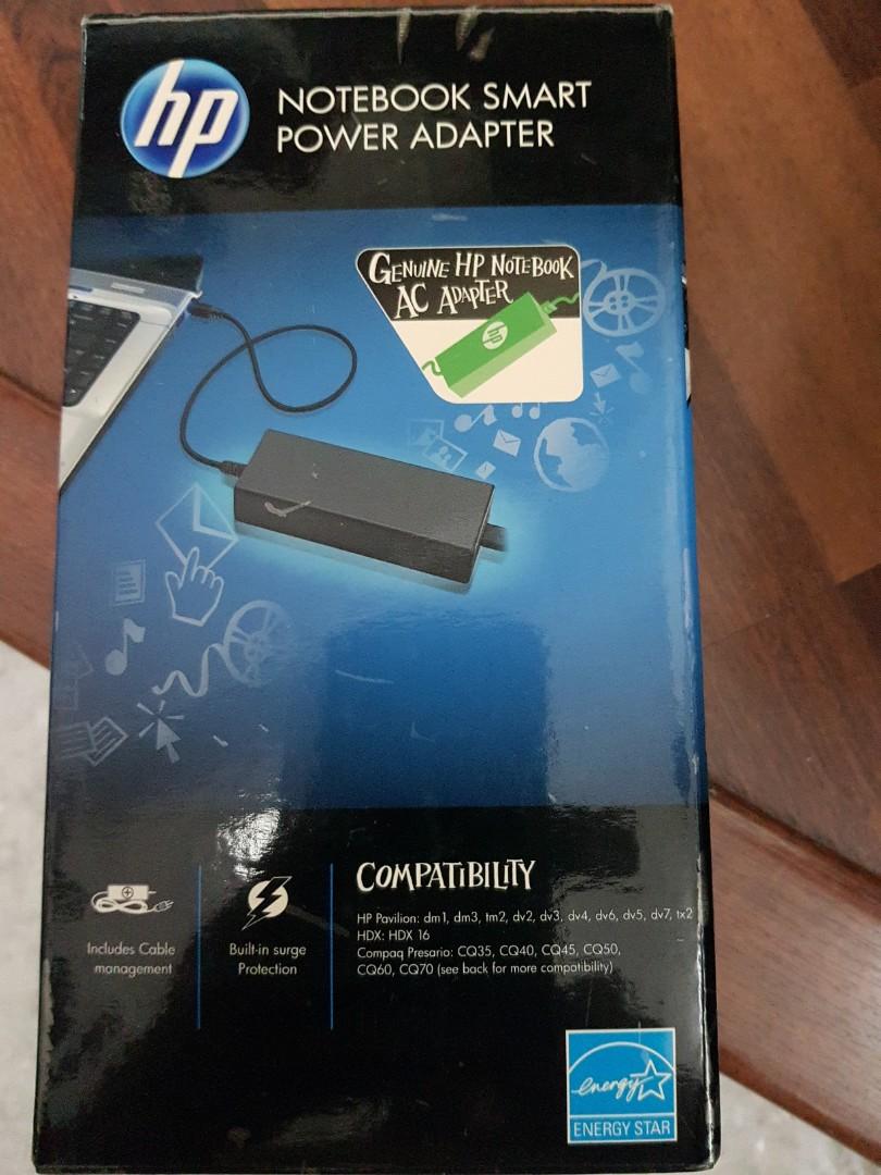 thumbnail image 2 of HP 90W Smart Pin AC Adapter Charger For DV5t, DV6t, 15 Notebooks - Monster Parts 2 of 3