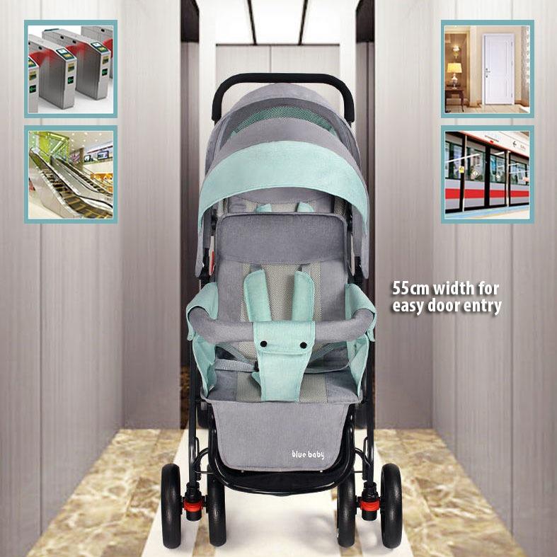 [iDS] 9.5kg Reclining Twin Stroller Double Stroller Dual Stroller Front