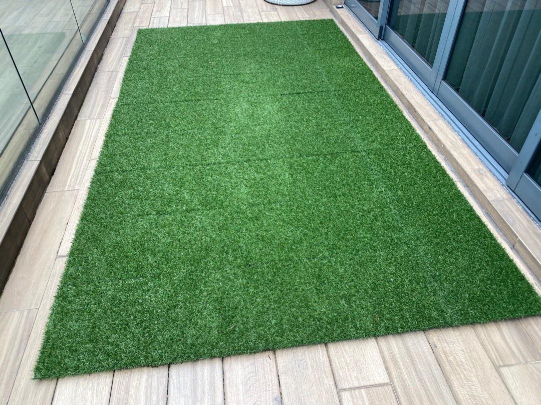 IKEA grass floor deck, Furniture & Home Living, Home Decor, Carpets
