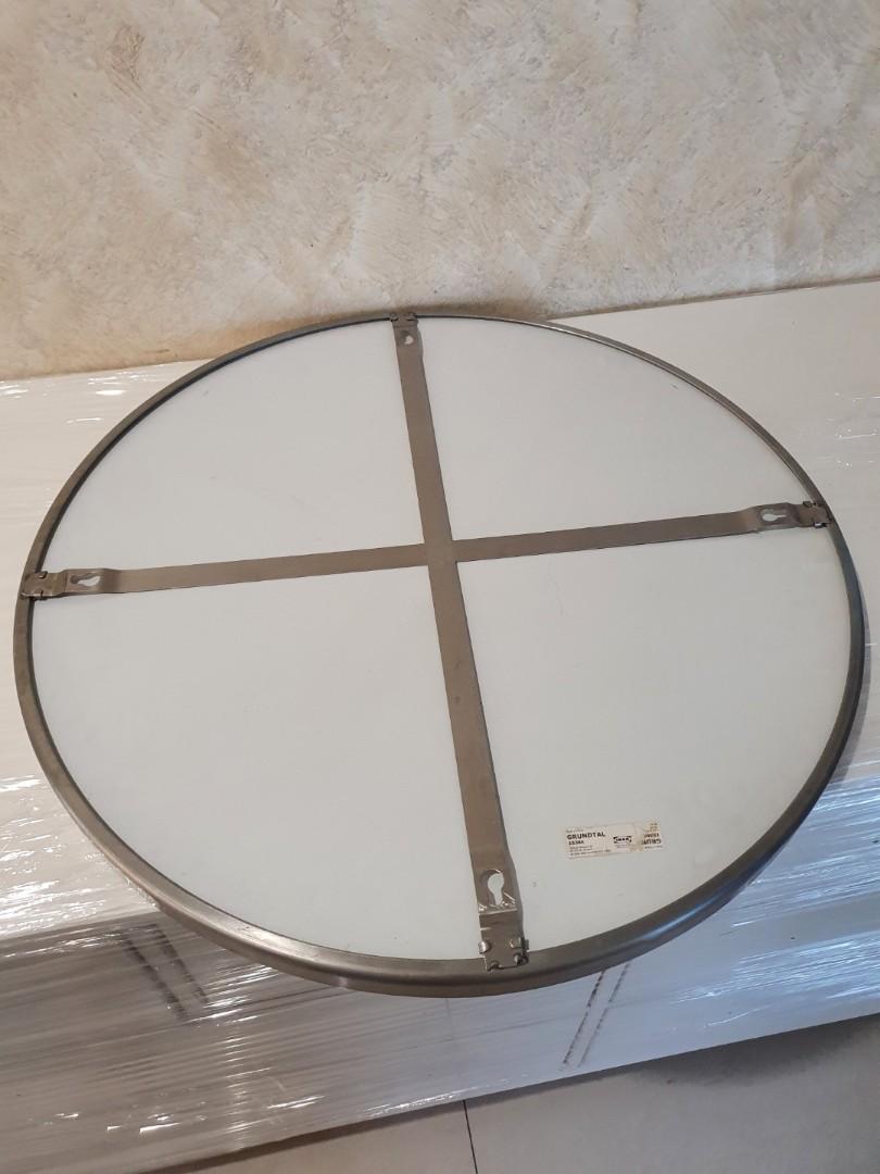 Ikea GRUNDTAL mirror 58cm, Furniture & Home Living, Home Decor, Mirrors