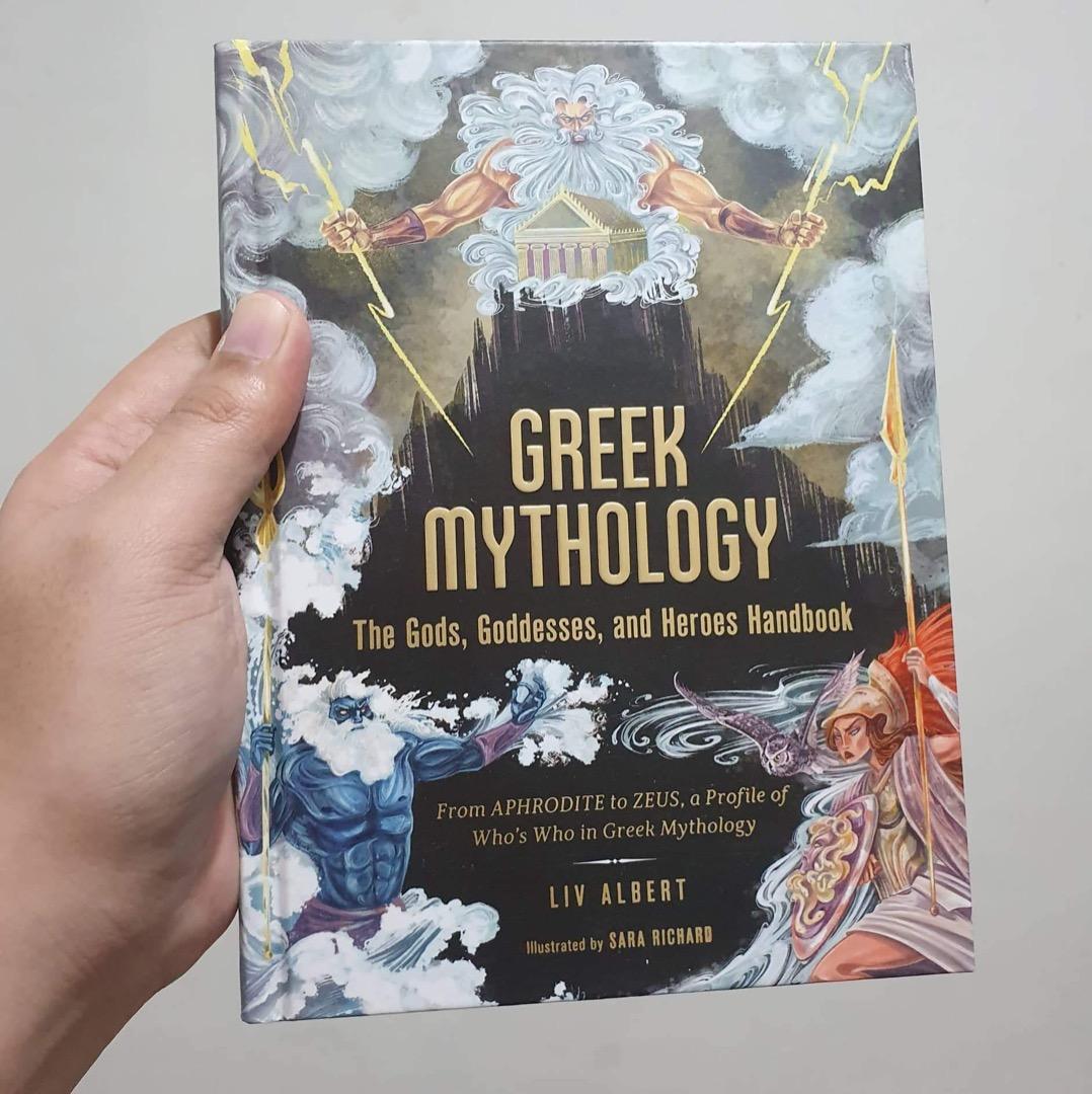 Illustrated Hardback Greek Mythology By Liv Albert Hobbies And Toys Books And Magazines Fiction 