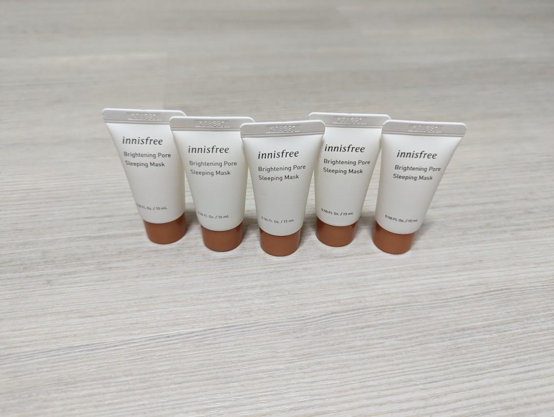Innisfree Brightening Pore Sleeping Mask Sample (15ml), Beauty