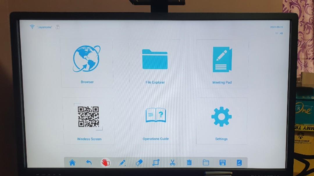 Interactive Digital Whiteboard 55" Desktop, Computers & Tech, Office ...