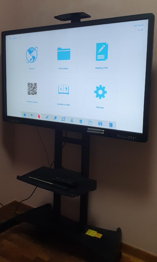 Interactive Digital Whiteboard 55" Desktop, Computers & Tech, Office ...