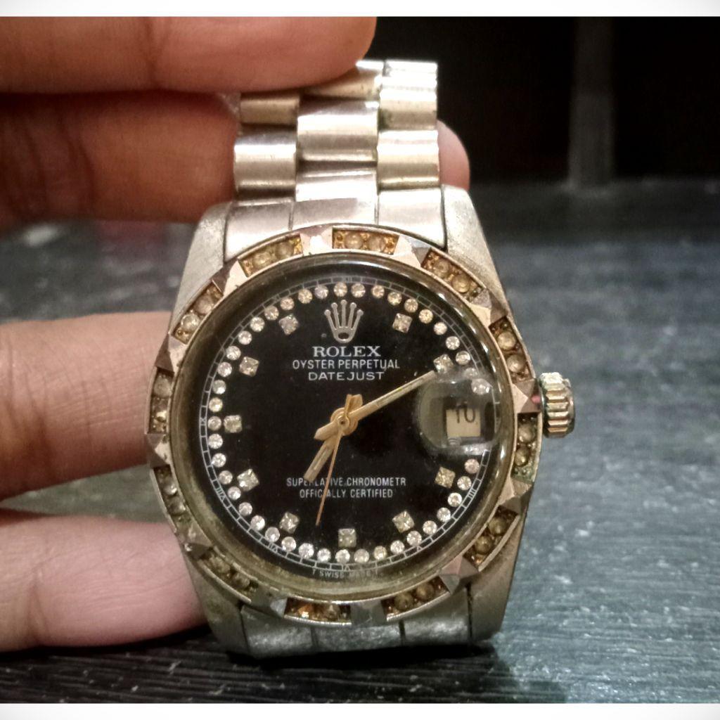 No Barter Jam tangan Rolex 18k original Nego wajar