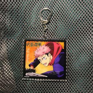 Jujutsu kaisen itatori yuji keychain