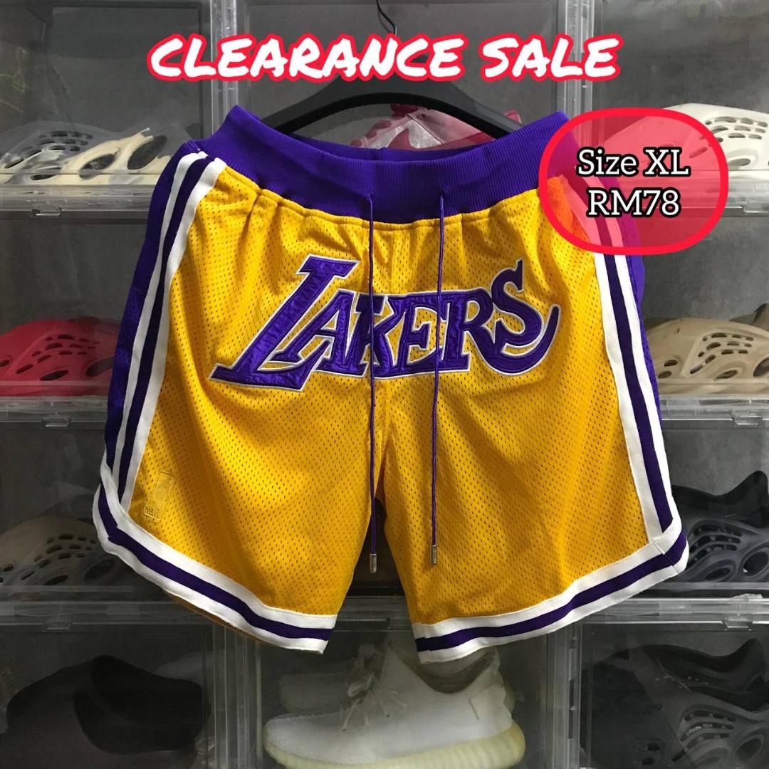 Just don lakers shorts replica sales