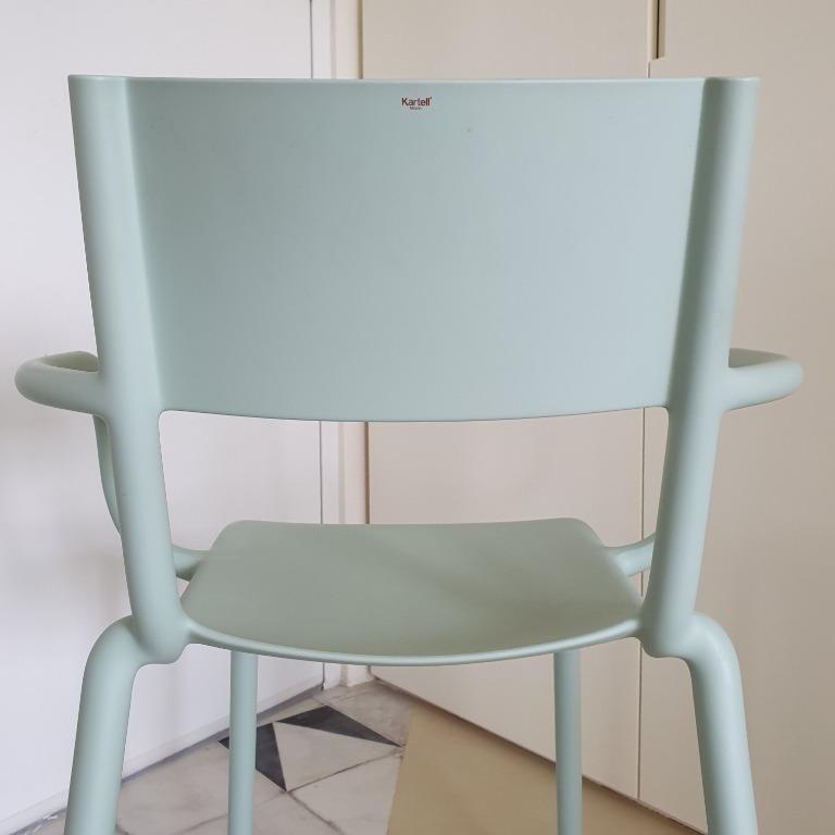 Kartell Chair in Sage Green by Philippe Starck, Furniture & Home Living, Furniture, Chairs on