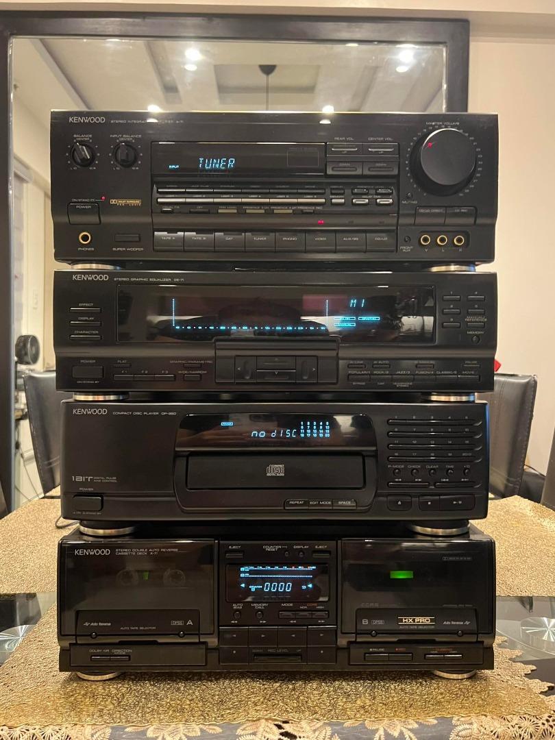 Kenwood Separate Components Audio Soundbars Speakers