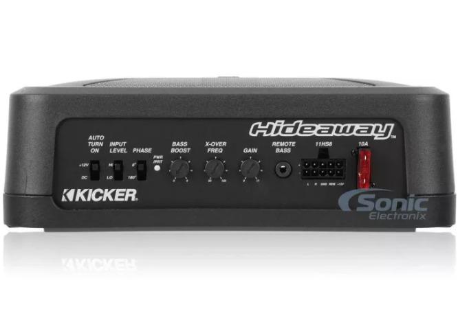 Kicker hideaway hotsell amplifier 11hs8