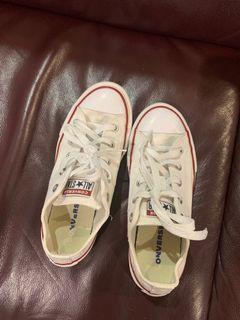Kids converse white