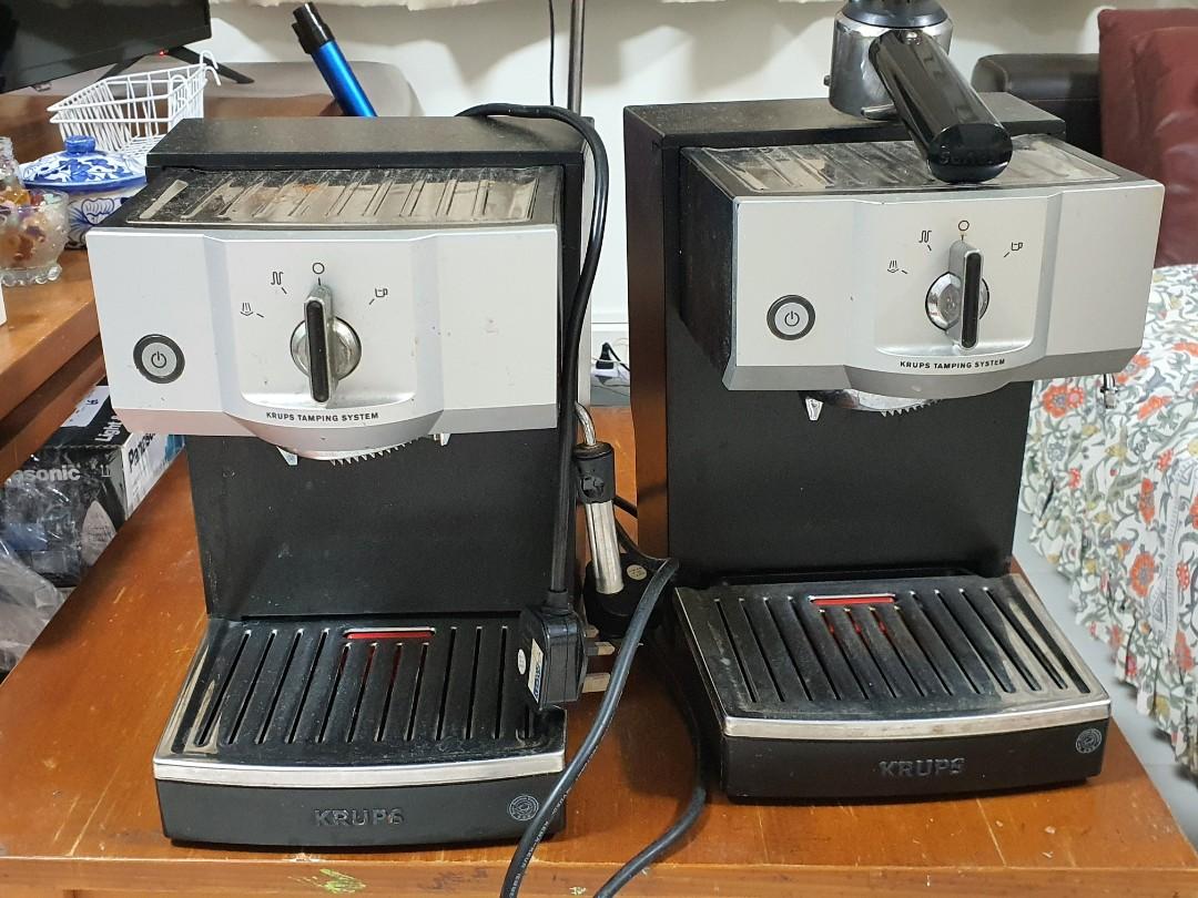Krups espresso machine (X2), TV & Home Appliances, Kitchen Appliances