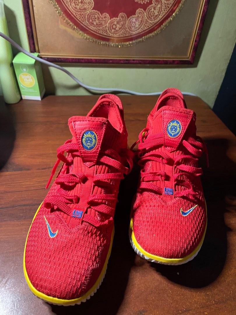 Lebron 16 sales low university red