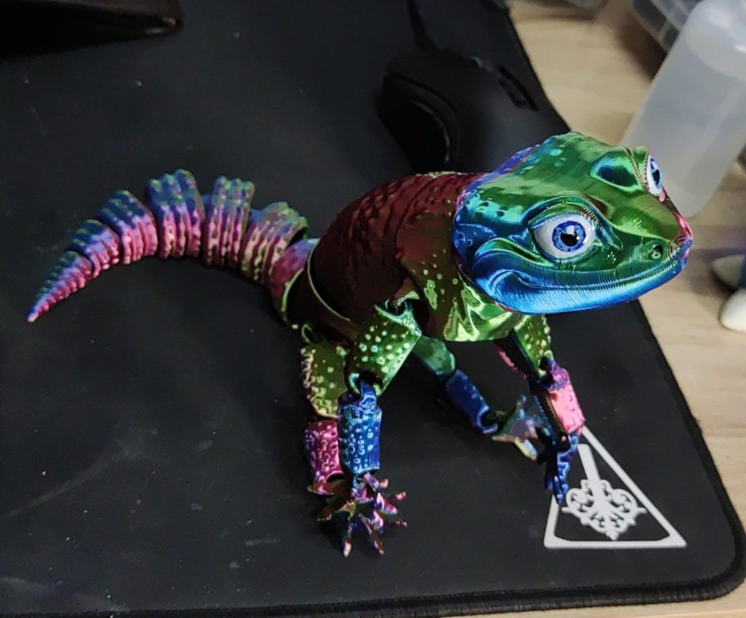 Leopard gecko toy, Hobbies & Toys, Toys & Games on Carousell