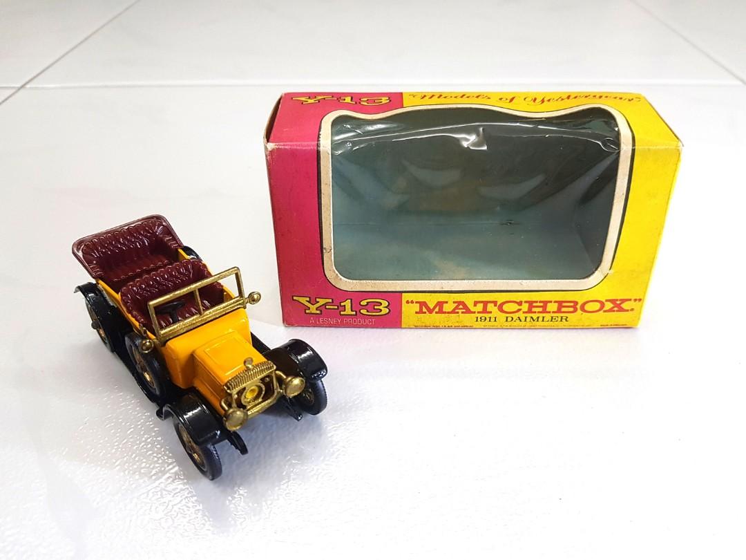 Lesney's Matchbox Y13 1911 Daimler (Models of Yesteryear Series