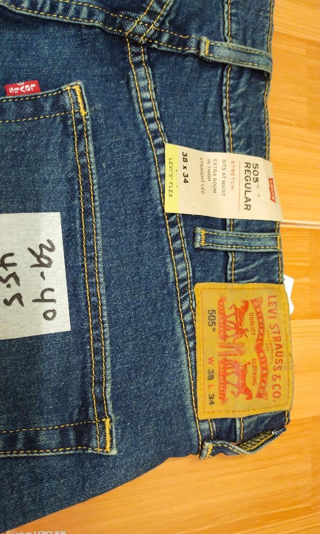 Levis 505 hot sale stretch