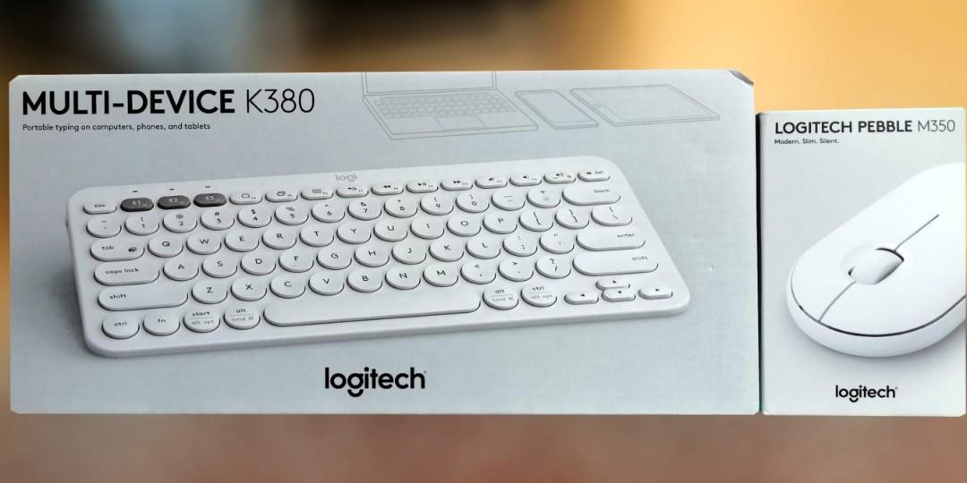 LOGITECH K380 MULTI-DEVICE BLUETOOTH KEYBOARD AND LOGITECH PEBBLE M350 WIRELESS MOUSE (WHITE) BUNDLED (Category: Computer Keyboard) located in San Juan City. Submitted by blueswitchpc (Listing ID 1185716977, Image 1). Description: LOGITECH K380 MULTI-DEVICE BLUETOOTH KEYBOARD (WHITE) - PHP 2,350 LOGITECH PEBBLE M350 WIRELESS MOUSE (WHITE) - PHP 1,775 BUNDLED PRICE - PHP 3,820 Discounted Price for Bulk Orders‼️ Message us to place your order. Spec