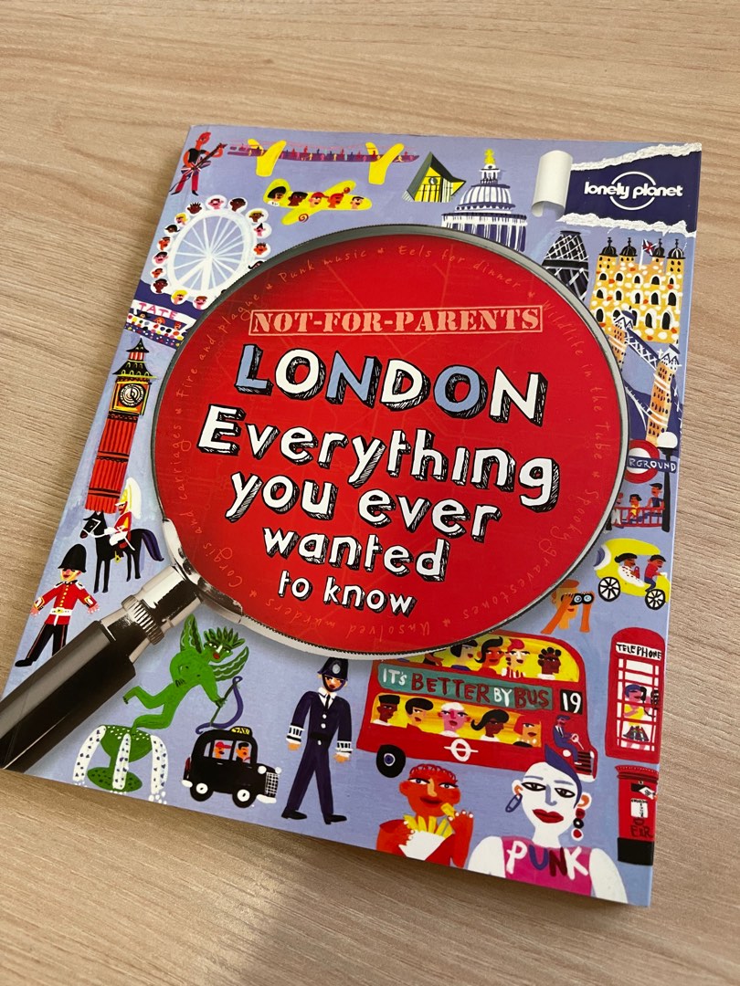 London-everything you ever wanted to know, 興趣及遊戲, 書本 & 文具, 小朋友書 - Carousell