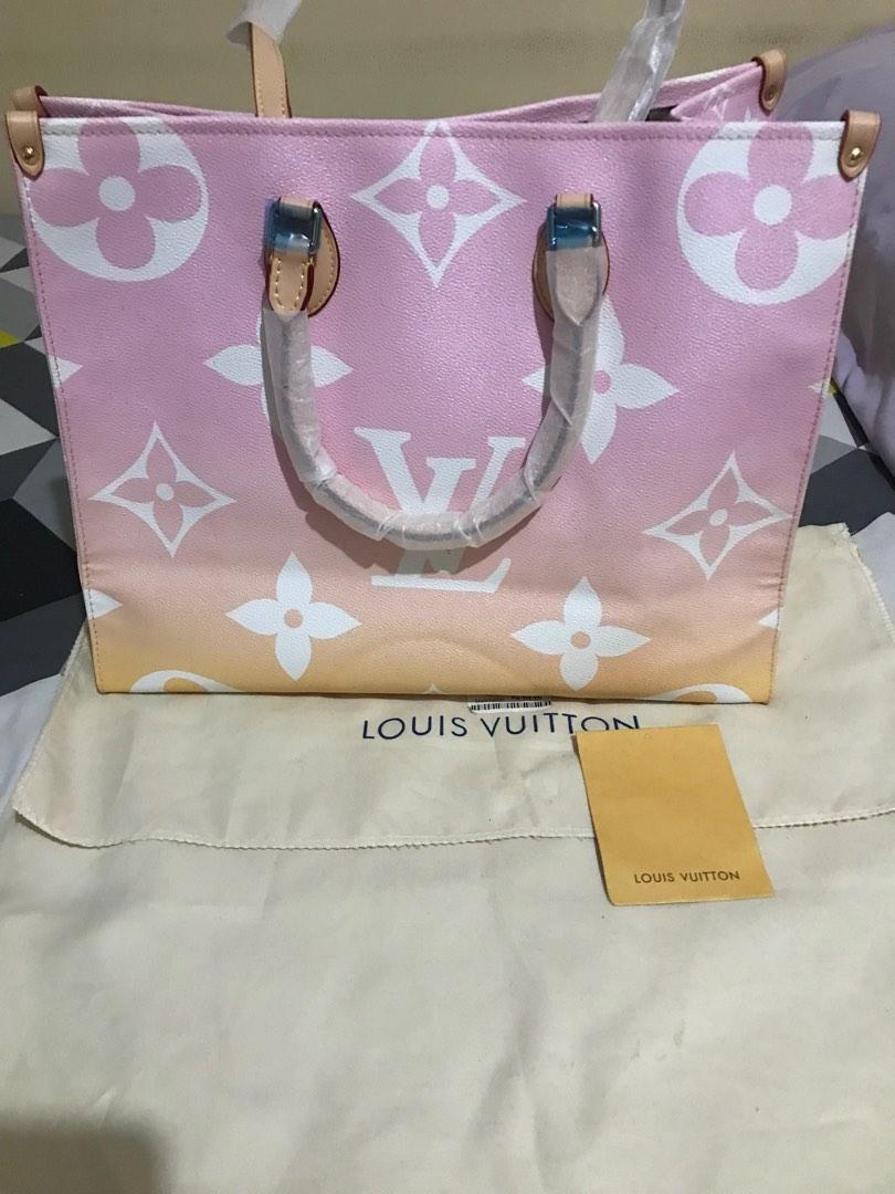 Brand: Louis Vuitton Mirror Copy - Louis Vuitton OntheGo tote duplicate AAA  copy, leather tote bag with classic LV print with short and…