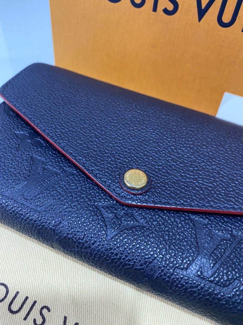 Louis Vuitton Sarah wallet unboxing and review 