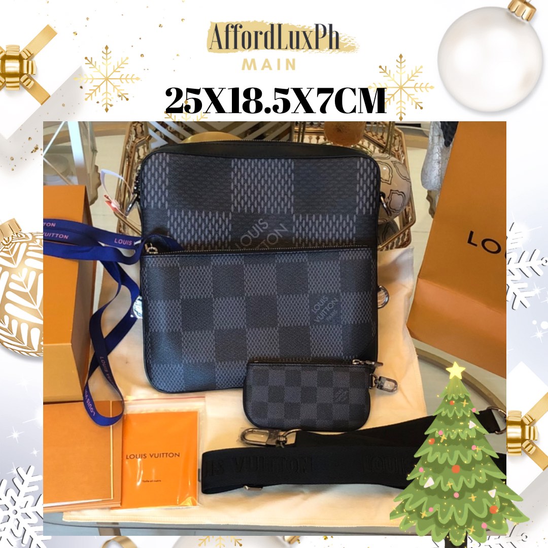 Louis Vuitton Trio Messenger Bag for Men, Men's Fashion, Bags, Sling ...