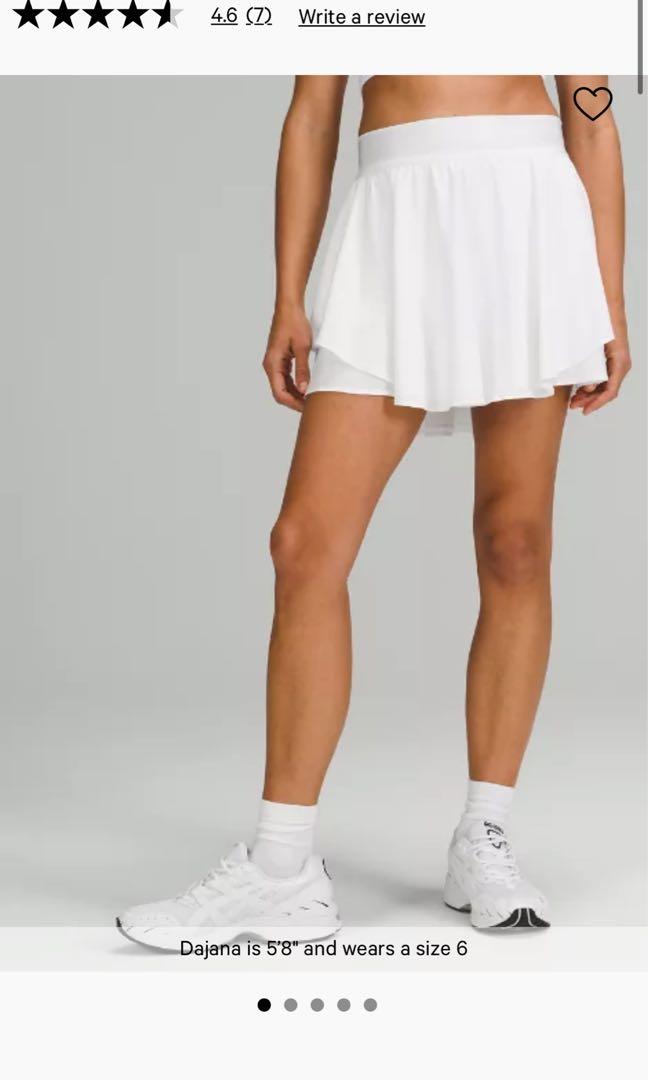 lululemon court rival skirt Women s Fashion Activewear on Carousell