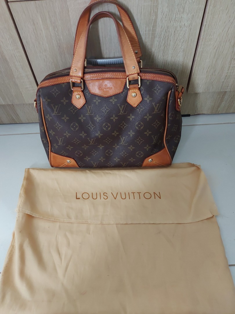 Louis Vuitton Retiro PM, Barang Mewah, Tas & Dompet di Carousell