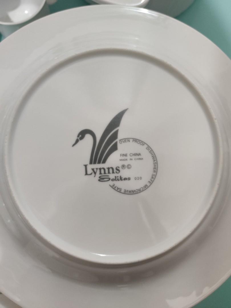 Lynns Fine China Dinnerware set, Furniture & Home Living, Kitchenware