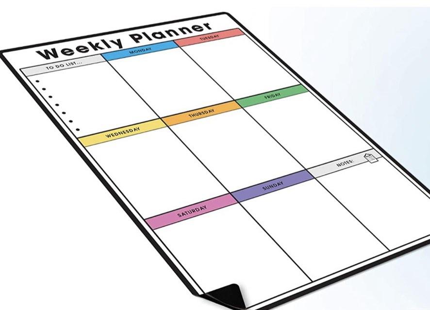 Fridge Planner Whiteboard Monthly Message
