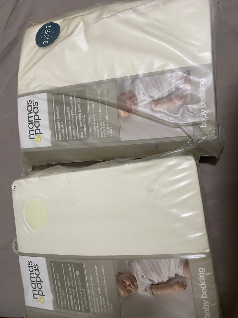 Mamas Papas Fitted Sheets crib sheet Babies Kids Baby