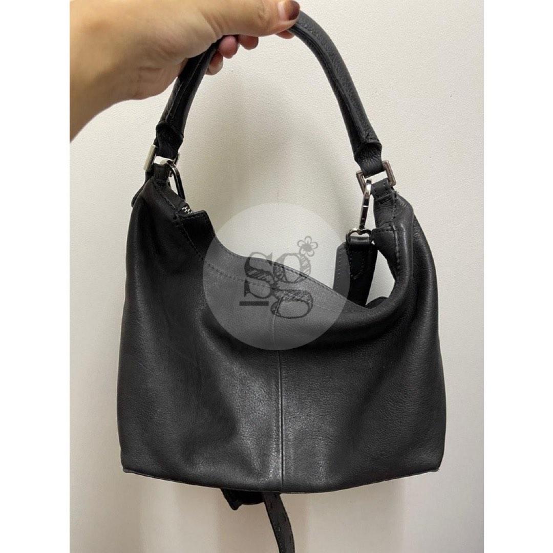 Mango multi shop position leather bag
