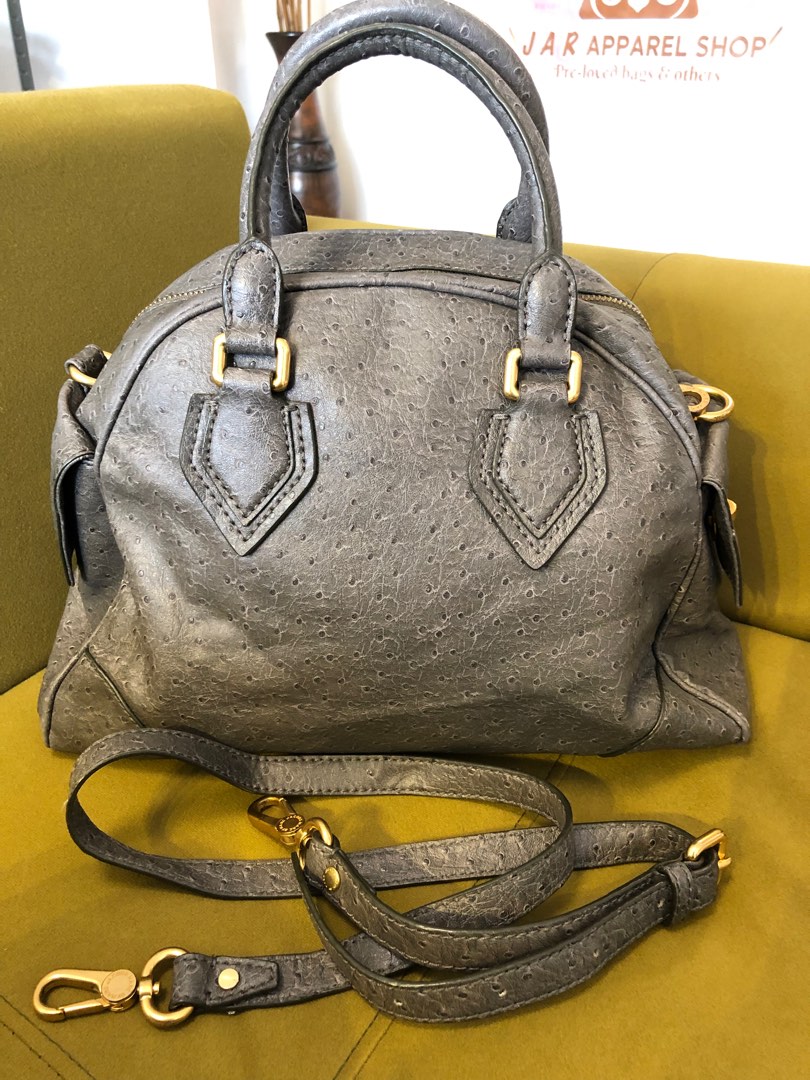 Marc Jacobs Ostrich Leather 2 way Bag